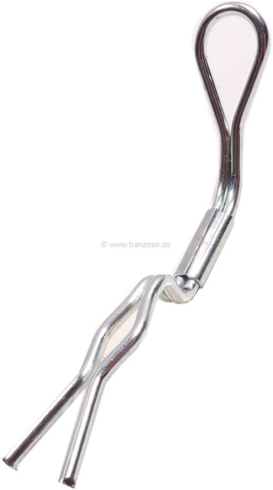 Renault - butée caoutchouc de bras de suspension, grande agrafe de fixation de la butée carrée, C