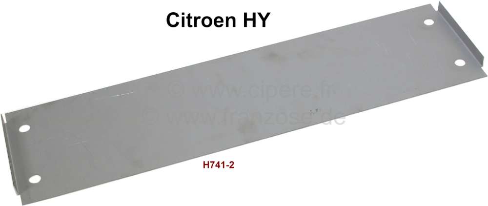 Citroen-DS-11CV-HY - traverse de renfort, Citroën HY, liaison de la cabine au plancher arrière, n° d'origine