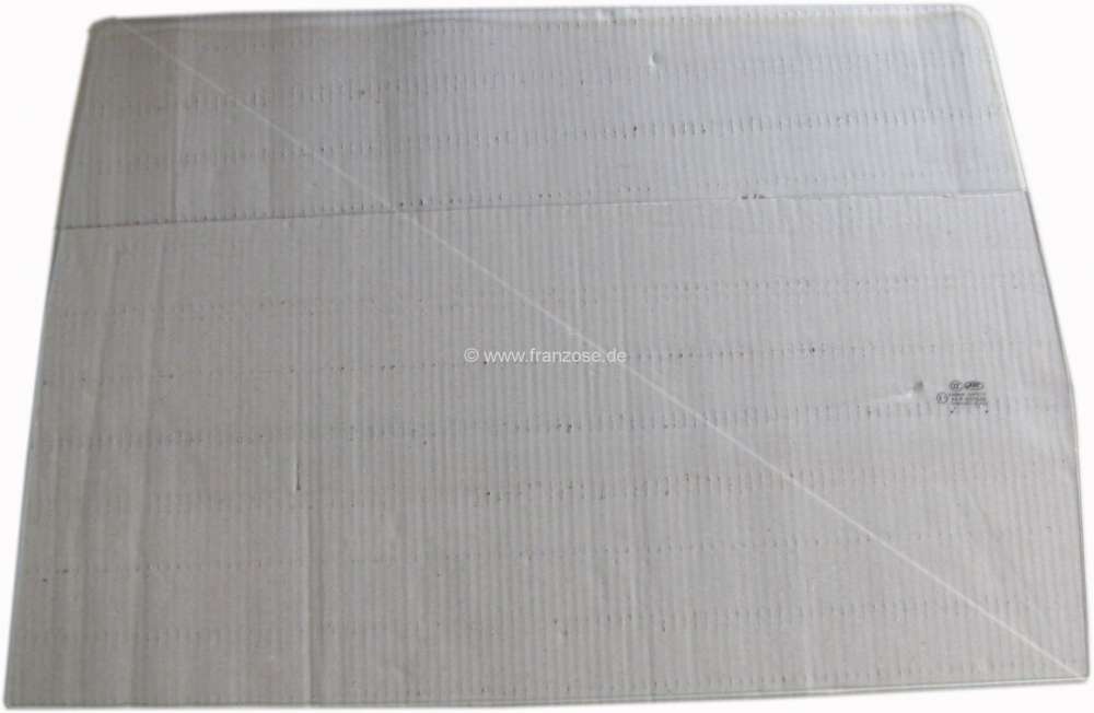 Citroen-DS-11CV-HY - vitre de porte arrière, claire, Citroën DS break, épaisseur 4mm