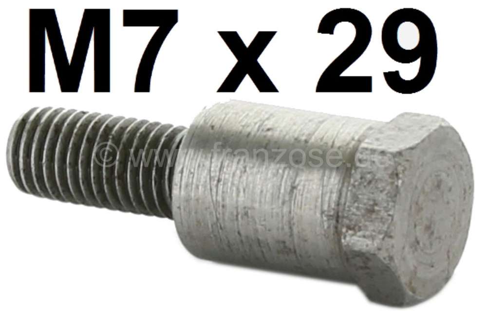 Citroen-DS-11CV-HY - vis de volant, 7mm, Traction - 11cv et 15cv, 7mmx29mm, n° d'origine 604126