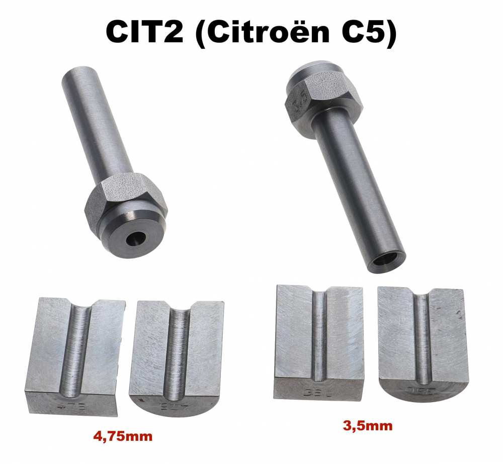 Alle - matrice pour faire les collets de type CIT2 (Citroen C5) avec l'outil de notre référence