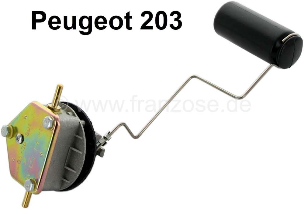 jauge d'essence, Peugeot 203, refabrication adaptable