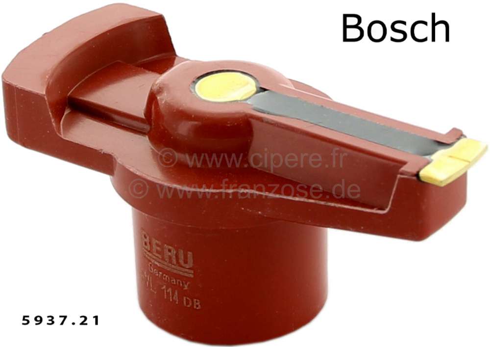 Renault - rotor, Peugeot 504 V6, 604, Renault R30 après 07.1979, allumage Bosch, n° d'origine 5937