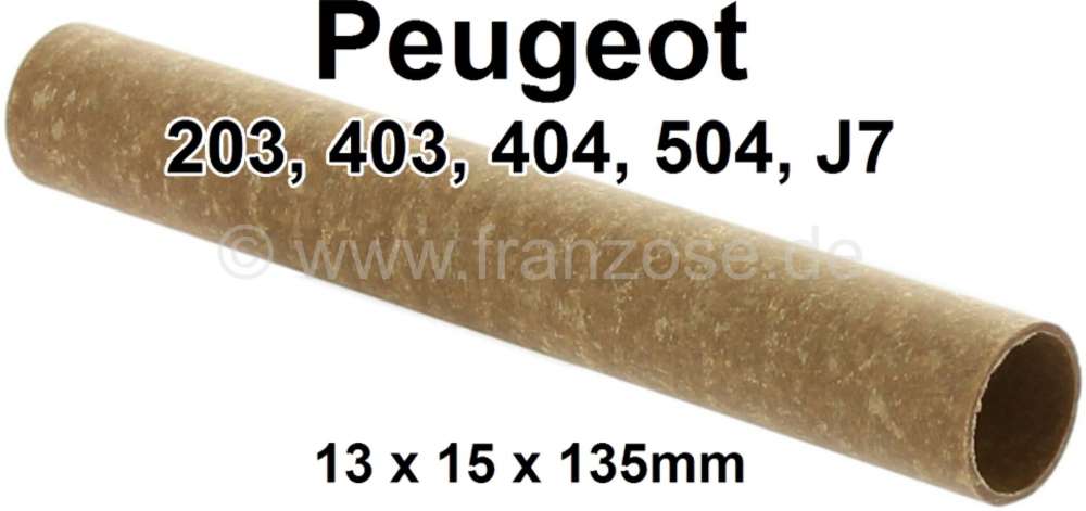 Peugeot - tube bakélite, Peugeot 203, 403, 404, 504, isolateur de puit de bougie, dimensions 13x15x