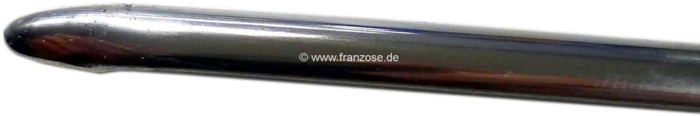 Alle - baguette d'aile avant droite, Peugeot 403, en Inox poli, largeur 7mm, n° d'origine 786202