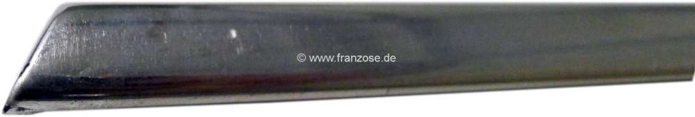 Sonstige-Citroen - baguette de porte avant droite ou gauche, Peugeot 403, aluminium poli, largeur 11,5mm, l'u