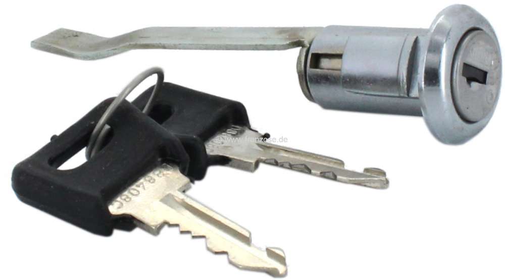 Peugeot - barillet de porte, Peugeot 404, vendu l'unité, pour serrure de porte droite ou gauche, pi