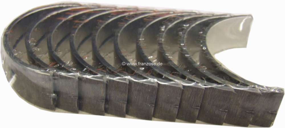 Peugeot - coussinets de vilebrequin (jeu), Peugeot 204 jusque 01.1968, moteur XK, surcote 0,50