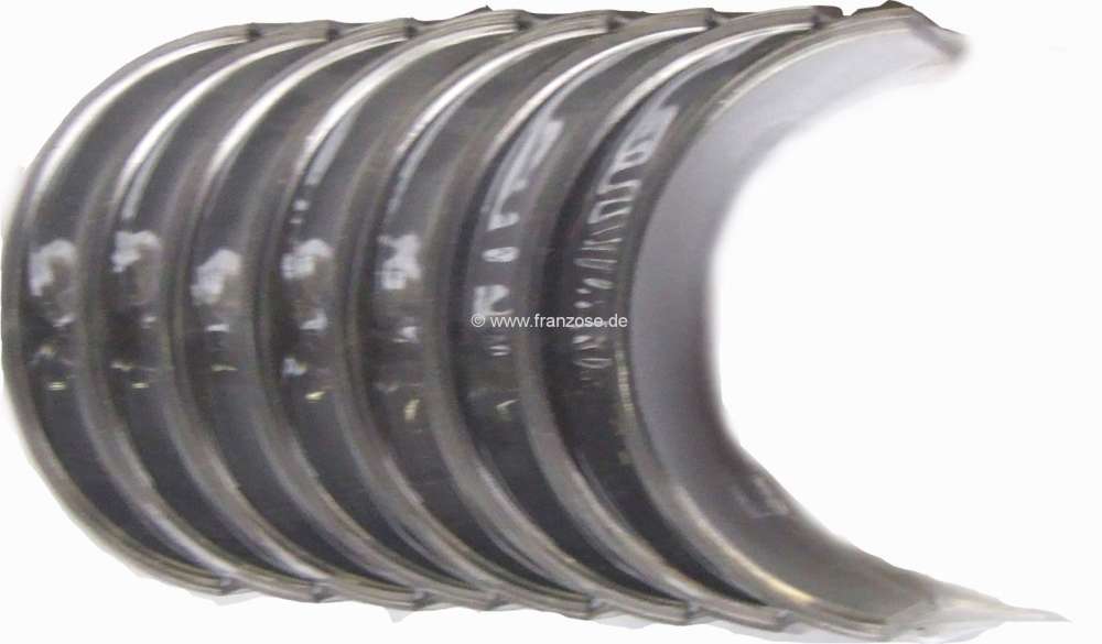 Citroen-2CV - coussinets de bielle, Peugeot 204, 304 moteur XK5 1130cm³, XL5/S 1290cm³, surcote 0,50