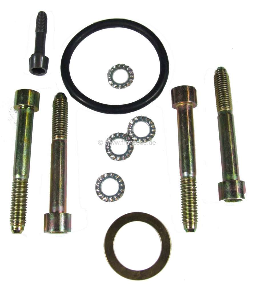 Peugeot - fixations de bride de col de boîte, Peugeot 404, 504, vis et joints