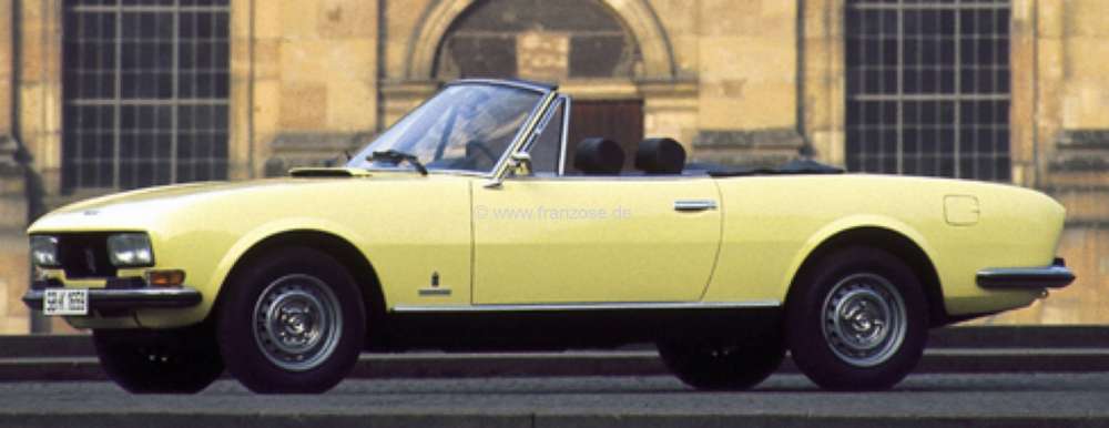 Citroen-DS-11CV-HY - capote beige Sonnenland, Peugeot 504, avec  lunette arrière claire, Made in Germany, prê