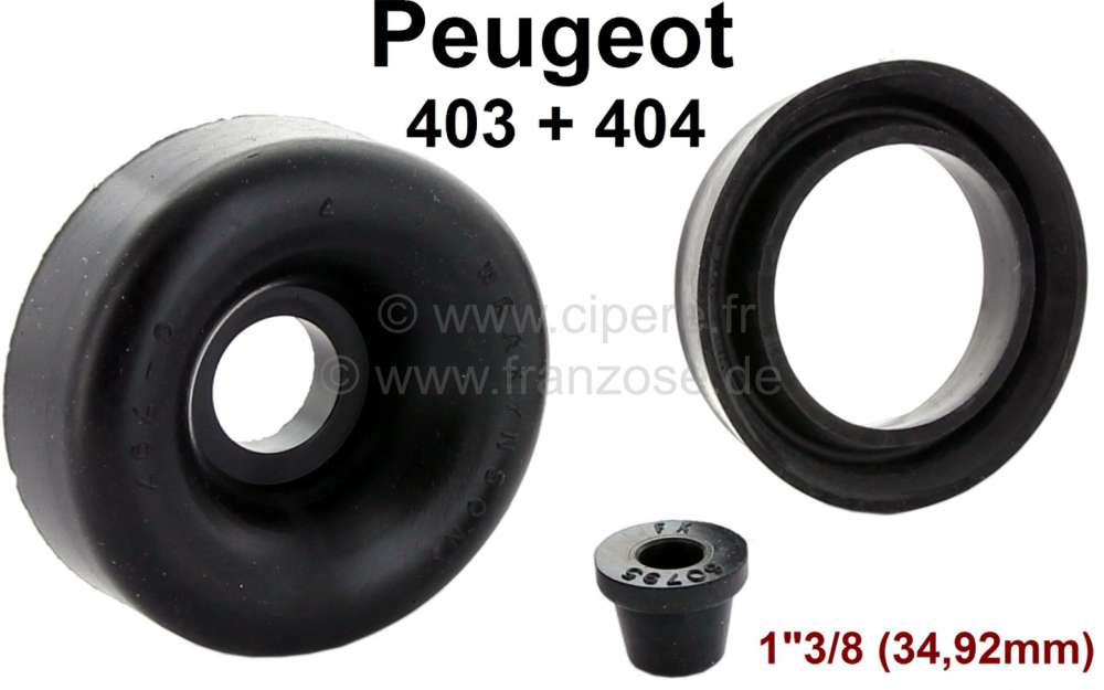 Peugeot - kit de réparation de cylindre de roue avant, Peugeot 403, 404 à partir de changement the