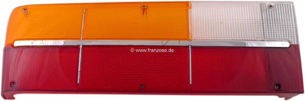 Citroen-2CV - cabochon de feu arrière, Peugeot 604 à partir de 1979, gauche, marque FRANKANI, n° d'or