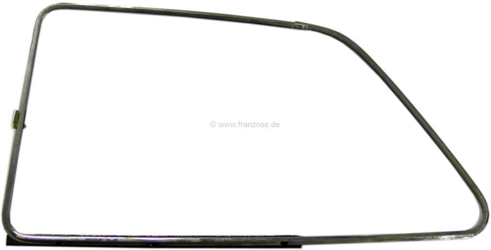 Citroen-2CV - encadrement de vitre en Inox, Peugeot 403, pour portière avant gauche avec deflecteur - f