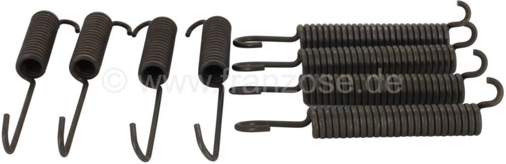 Alle - kit de fixation de machoires de frein, Peugeot 404 thermostable (hydrovac), n° d'origine 