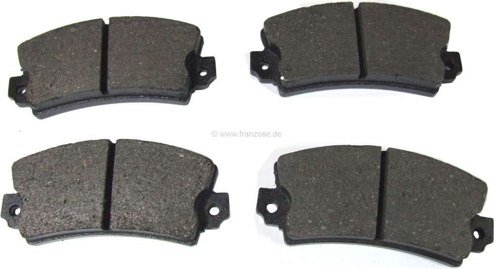 Citroen-2CV - plaquettes de frein, Peugeot 104, 304, 305, Talbot Samba, freins Bendix, largeur 108,9mm, 