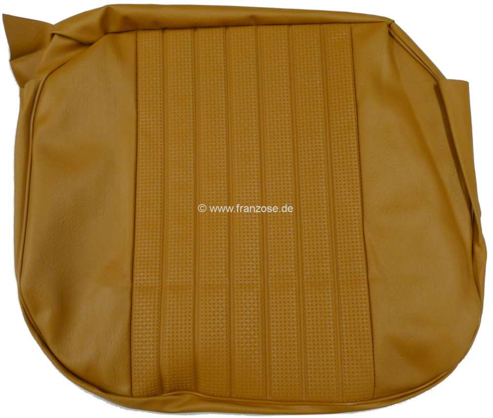 Alle - habillage d'assise de siège avant, simili beige (pain doré 3170), structure paille, Peug