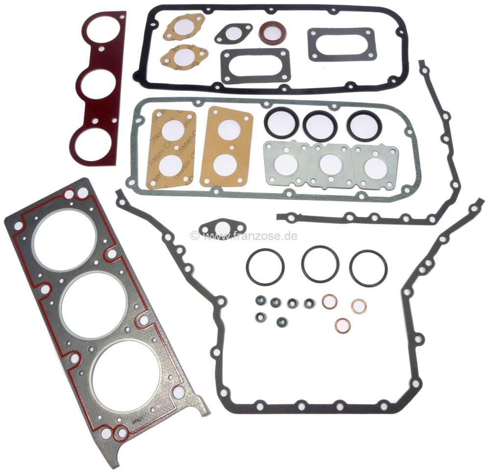 Alle - pochette rodage gauche, Peugeot 504, 604 V6, moteur 2664cm³