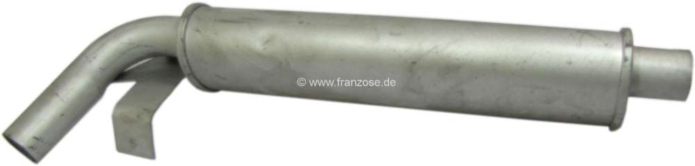 Alle - silencieux milieu d'échappement, Peugeot 504 break de 04.1971 à 1983,  n° d'origine 175