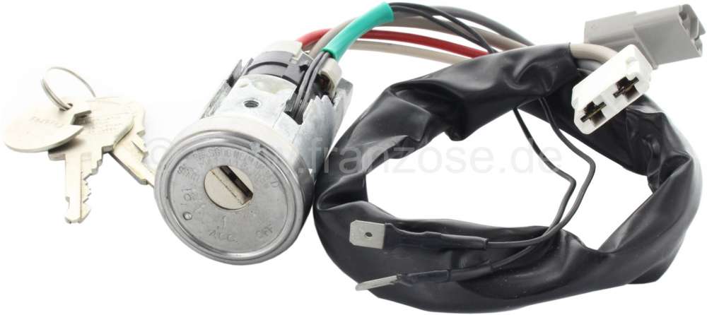 Peugeot - contacteur Neiman, Peugeot nombreux modèles des années 70 avec reconnaissance de clé, 2