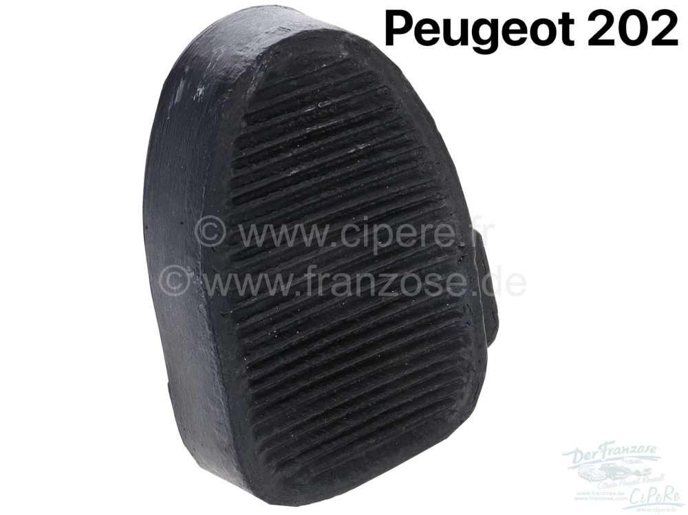 Sonstige-Citroen - caoutchouc de pédale, Peugeot 202, largeur 50mm, hauteur 80mm