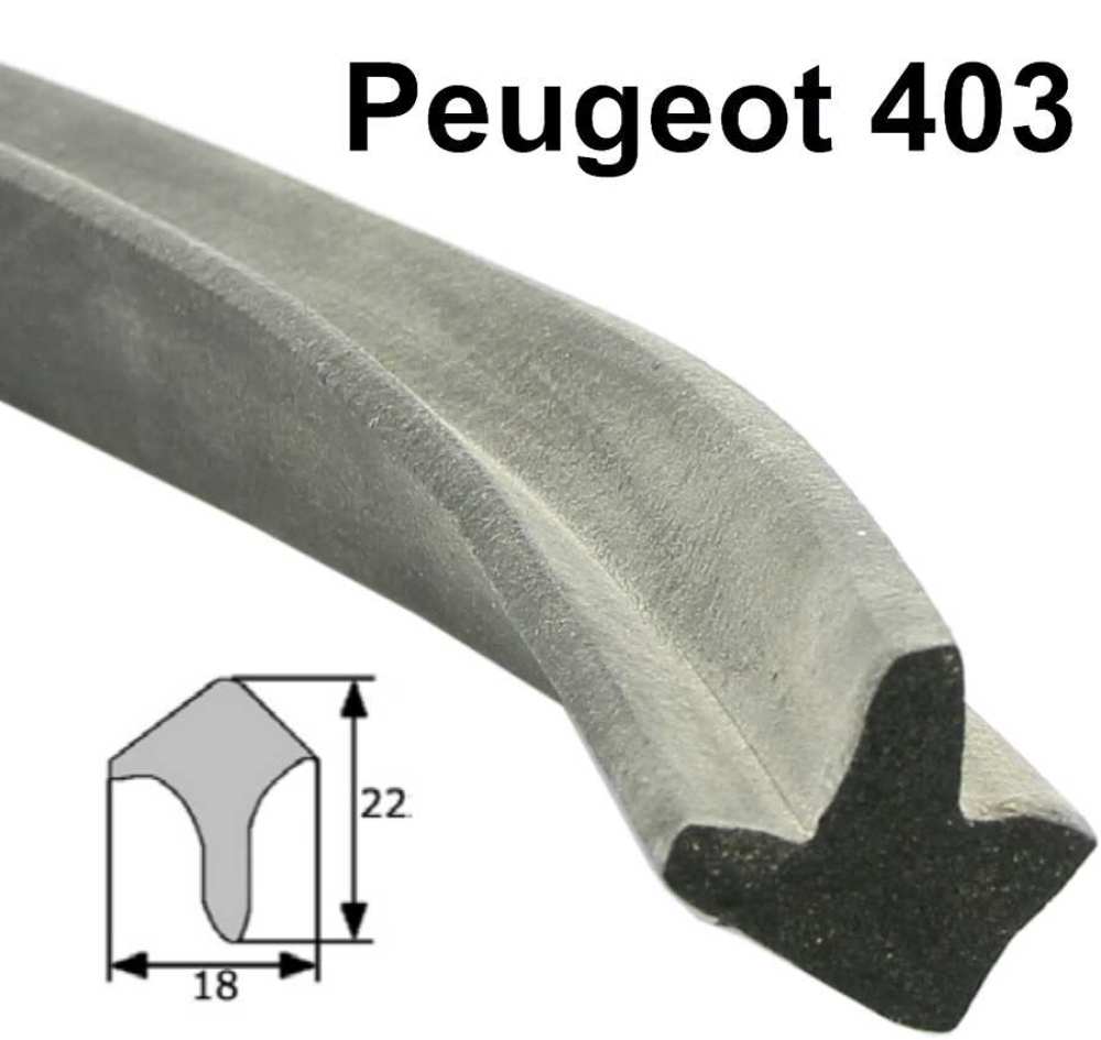 Alle - joint de porte, Peugeot 304 et 403 profile d'origine, joint mousse, le mètre