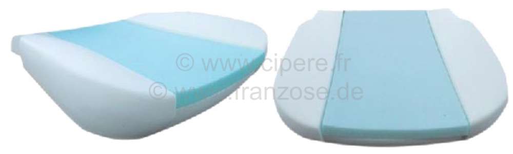 Peugeot - mousse pour assise de siège, Peugeot 504 cabriolet et coupé, l'unité