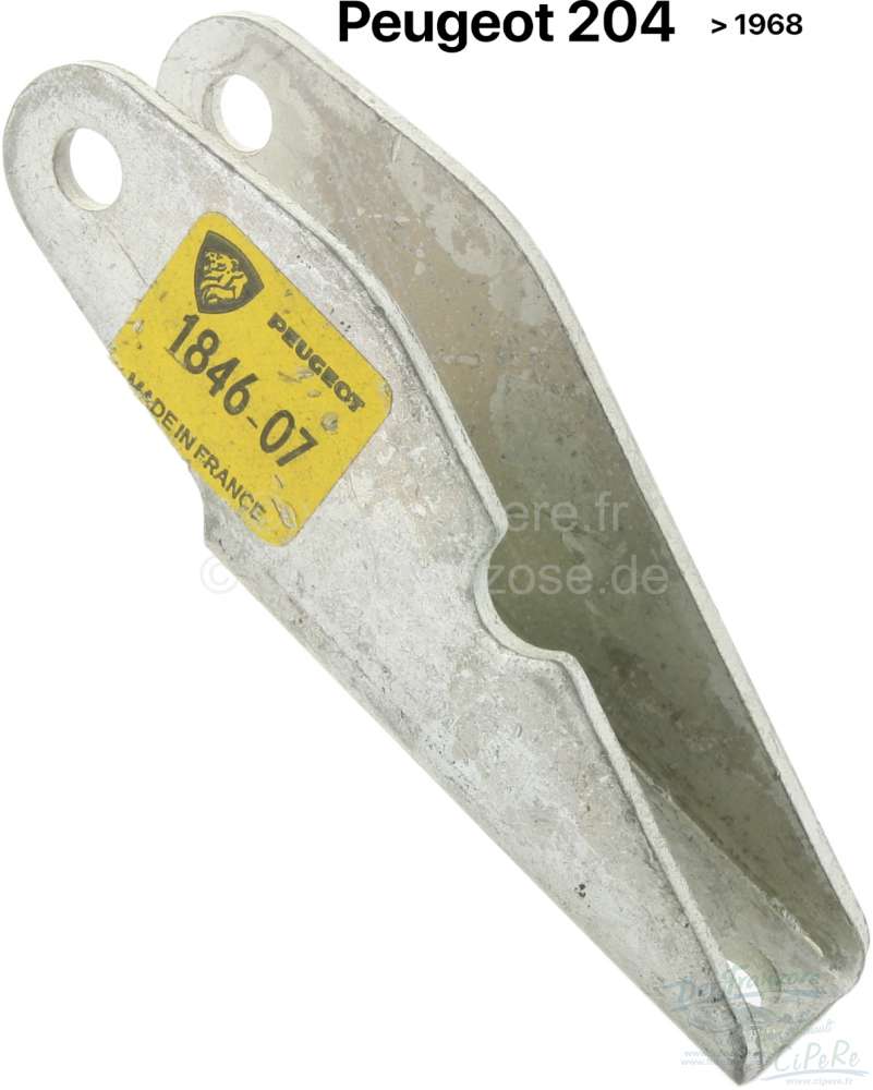 Peugeot - support moteur, Peugeot 204 jusque 1968, chappe de support supérieurs (G+D) pour les biel