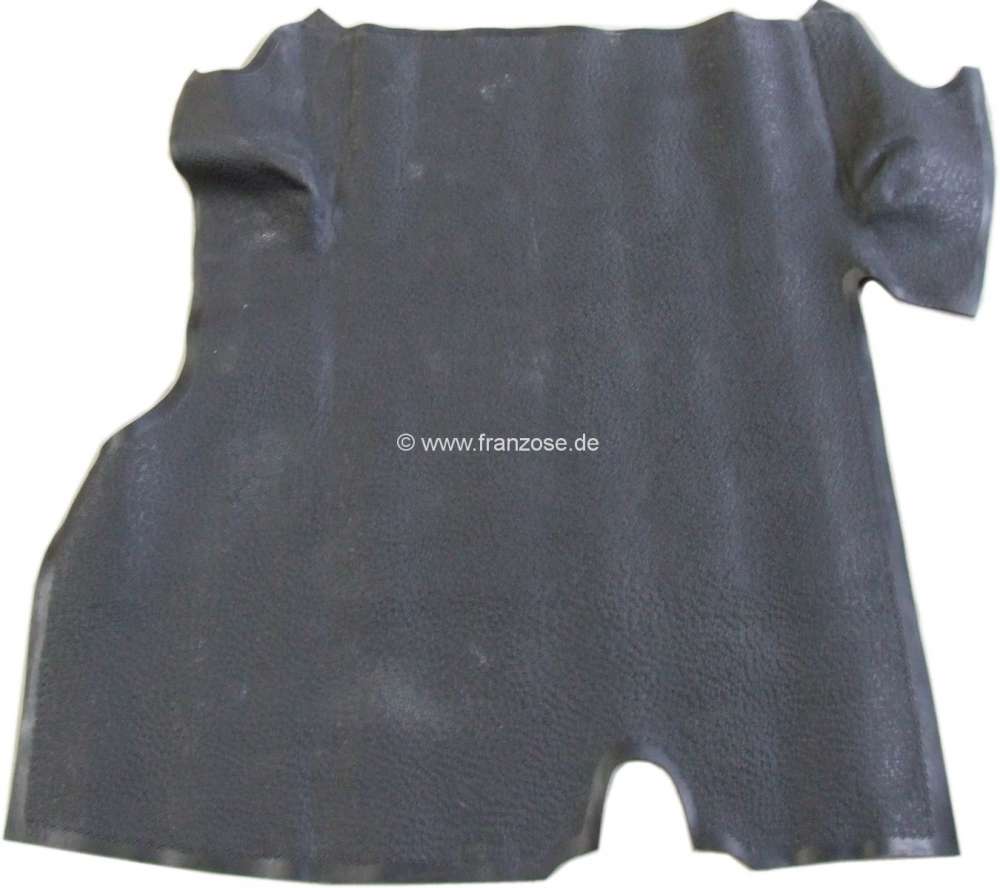 Peugeot - tapis de fond de coffre en caoutchouc, Peugeot 404, 1er modèle, avec roue de secours dans