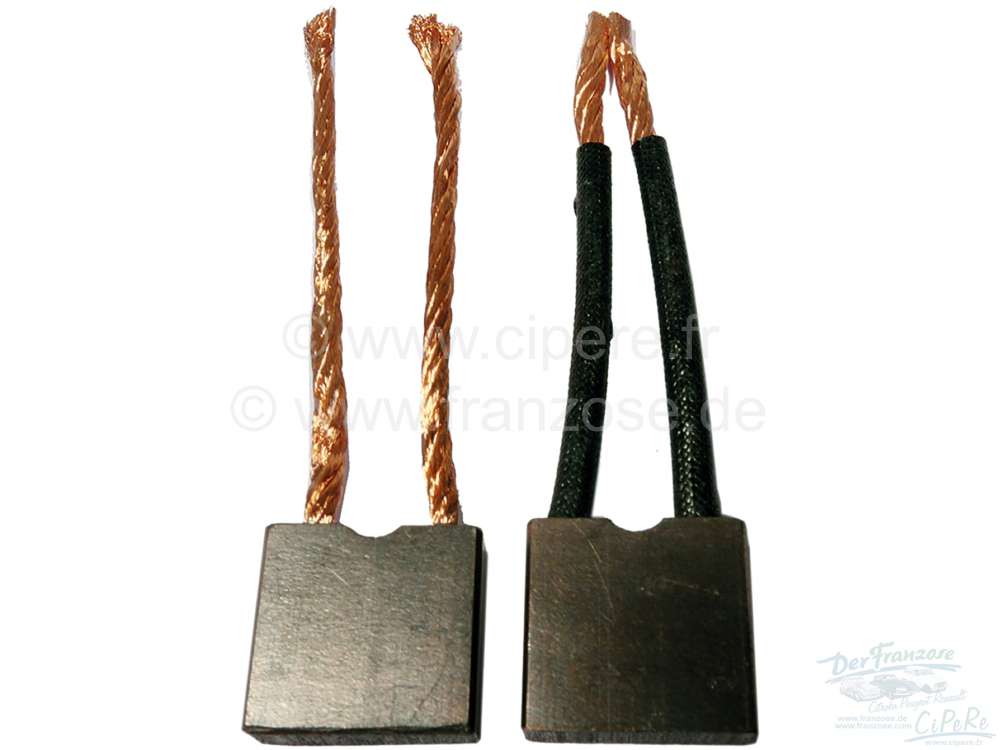 Renault - charbons pour alternateur Paris-Rhône, Citroën DS, Renault Dauphine, Renault Frégate, l