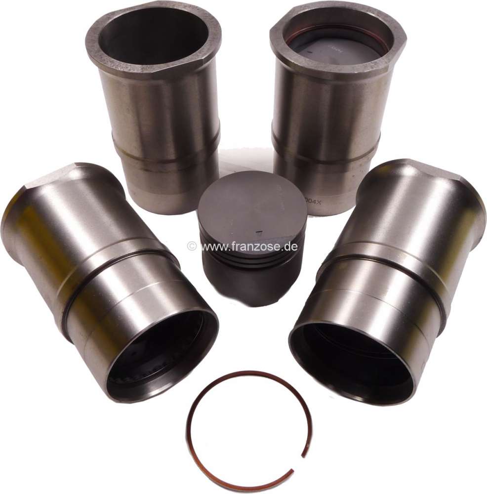 Renault - pistons et chemises, Renault R16 TS, moteurs 807 83/03/04/05/06, 1565cm³, alésage 77mm, 