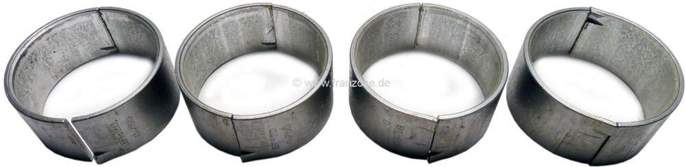 Renault - coussinets de bielle, Renault 4L, Estafette, Caravelle, pour moteurs Cléon (5 paliers), 3