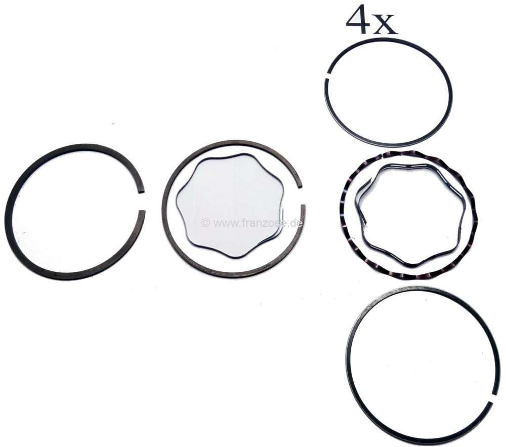 Renault - segmentation, Renault R16 1.5l., R12, R6, R9 moteurs 1469cm³, alésage 76mm, épaisseur 2
