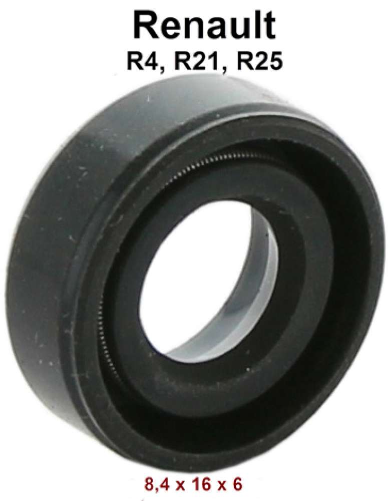 Alle - joint spi de câble de compteur sur la boîte de vitesse, Renault 4L, R4, R21, R25, étanc