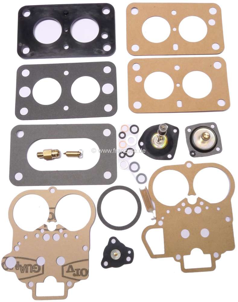 Citroen-2CV - pochette d'étanchéité de carburateur, Renault R16 TS, moteurs 1565cm³, pour carburateu