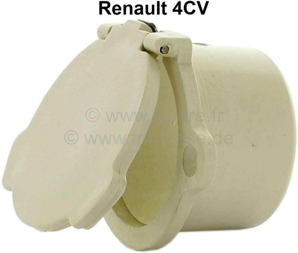 Renault - coquille - volet d'air de chauffage, Renault 4CV, 1er modèle