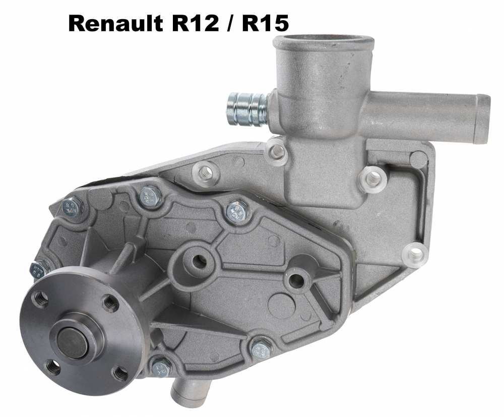 Renault - pompe à eau, Renault R12, R15 1,3l.