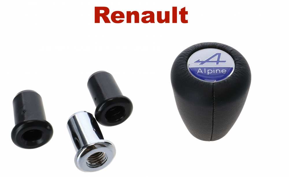 Renault - pommeau de levier de vitesses, Alpine A110, A610... pommeau adaptable, belle fabrication a