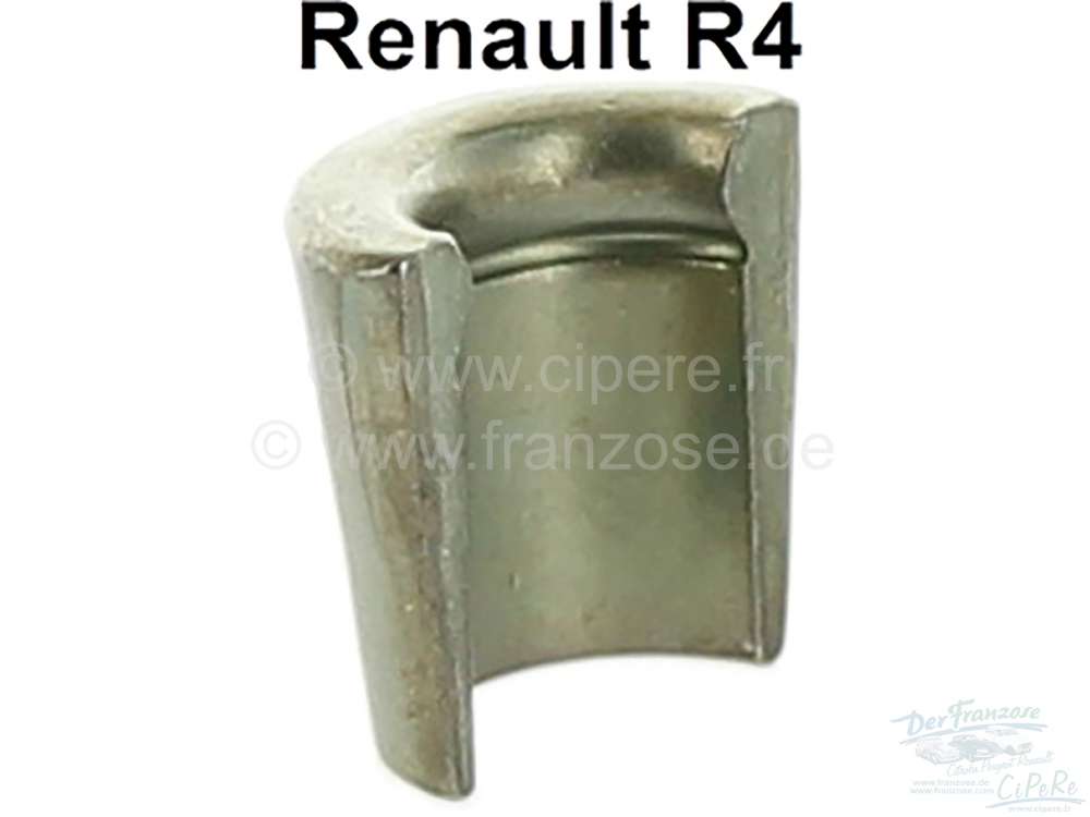 Renault - clavette demi-lune de queue de soupape admission, Renault 4L, queue avec 1 cannelure