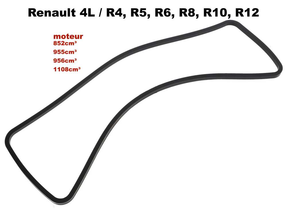 Sonstige-Citroen - joint de cache culbuteur, Renault 4L, R5, R6, R8, R10, R12! 852, 955, 956 1108 cm³, maté