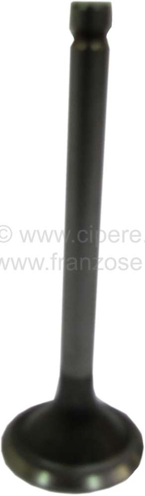 Alle - soupape admission, Renault R16 après 1966 1470cm³, R16L+TL après 1978 1565cm³, longueu
