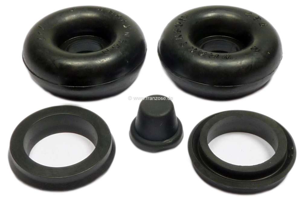 Alle - kit d'étanchéité de cylindre de roue arrière, Renault 4L, R5, R6, freins Lucas/Girling