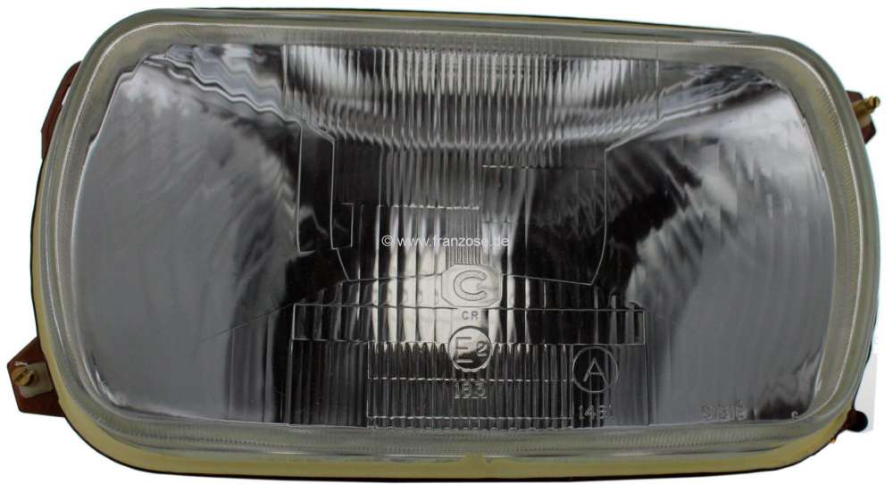 Renault - bloc optique, phare, Renault R16, R12, Lancia Fulvia Zagato, pour ampoule code Européen, 