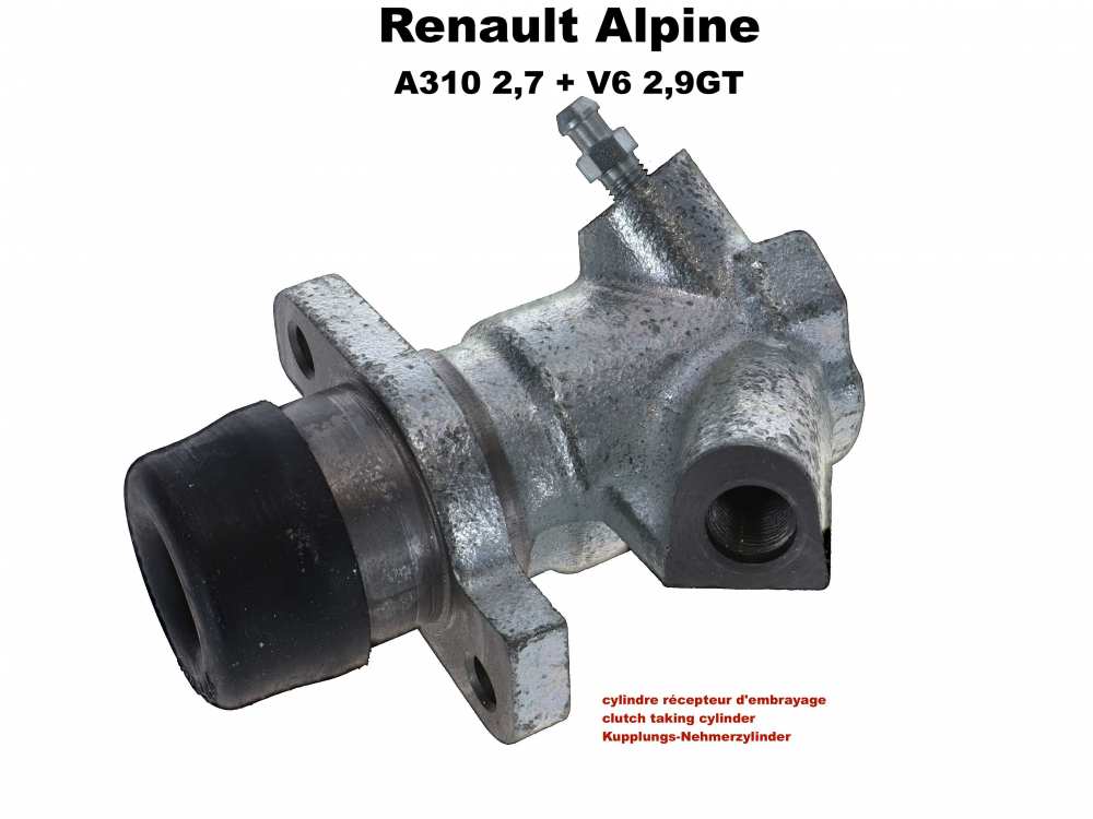 Renault - cylindre récepteur d'embrayage, Renault Alpine 310 2,7l., Alpine V6 2,9GT, R20