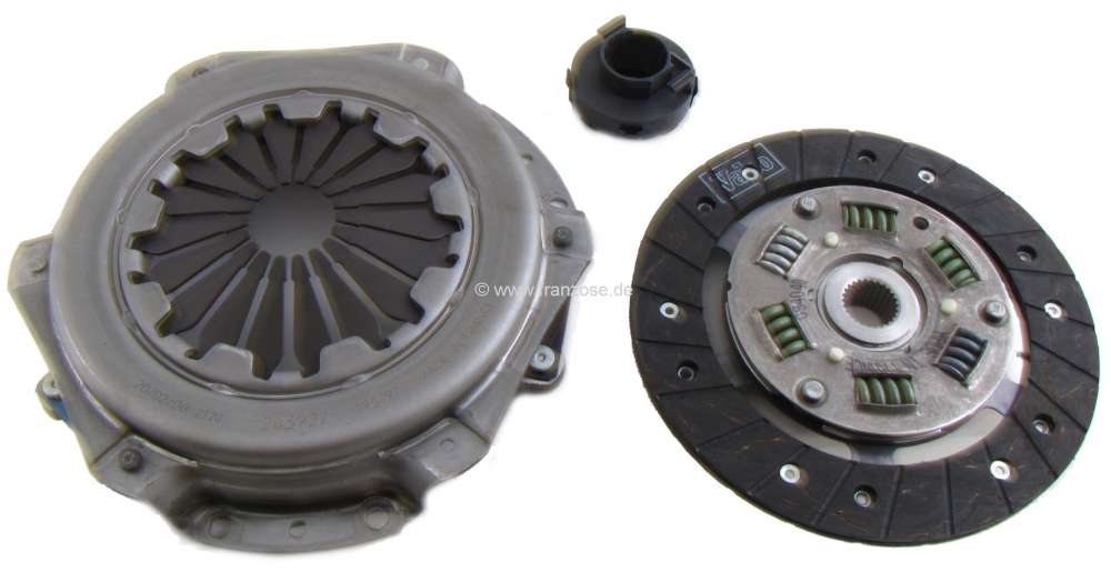 Renault - kit d'embrayage, Renault R5 S C40, moteurs 1,0l. à 1,4l., diam 180mm, 26 dents