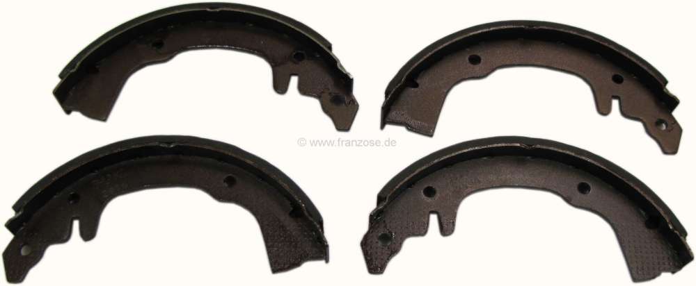 Renault - machoires de frein arrière, Renault 4L, R12, 228x31mm