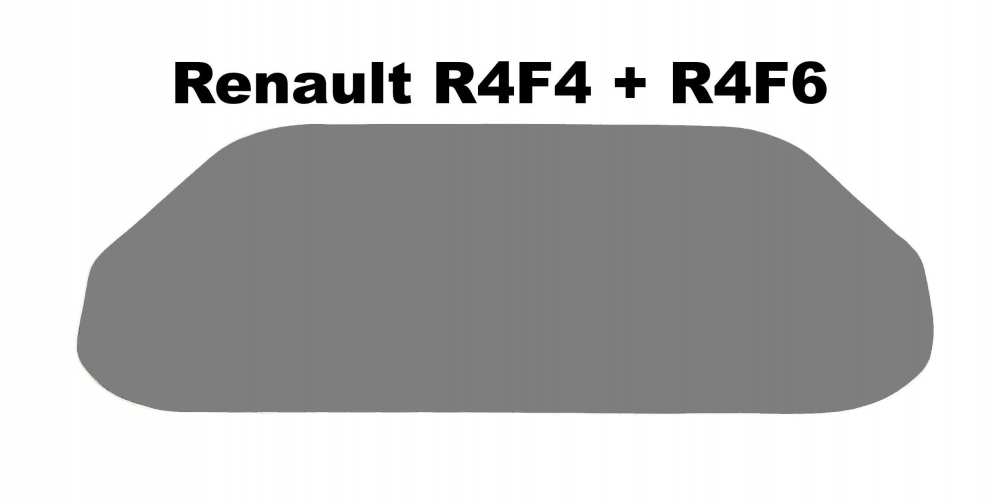 Alle - panneau de portillon arrière, Renault R4F4 + R4F6 types R210B, R2106, R239B, R239, garnit