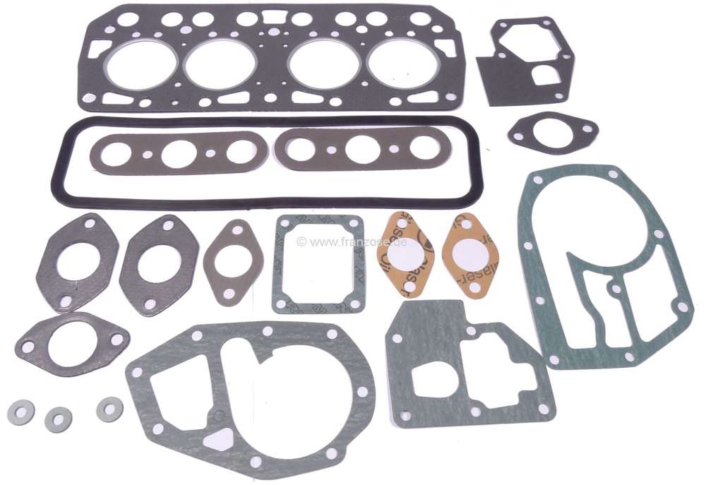 Renault - pochette rodage, Renault 4L de 1961 à 1982, moteur 747cm³, 782cm³, 845cm³, alésage 54