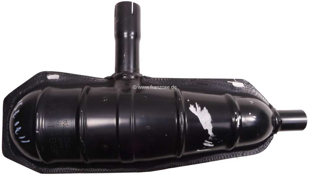 Alle - silencieux d'échappement arrière, Renault R16, R1150 de 1965 à 1969, diam. raccord sup�