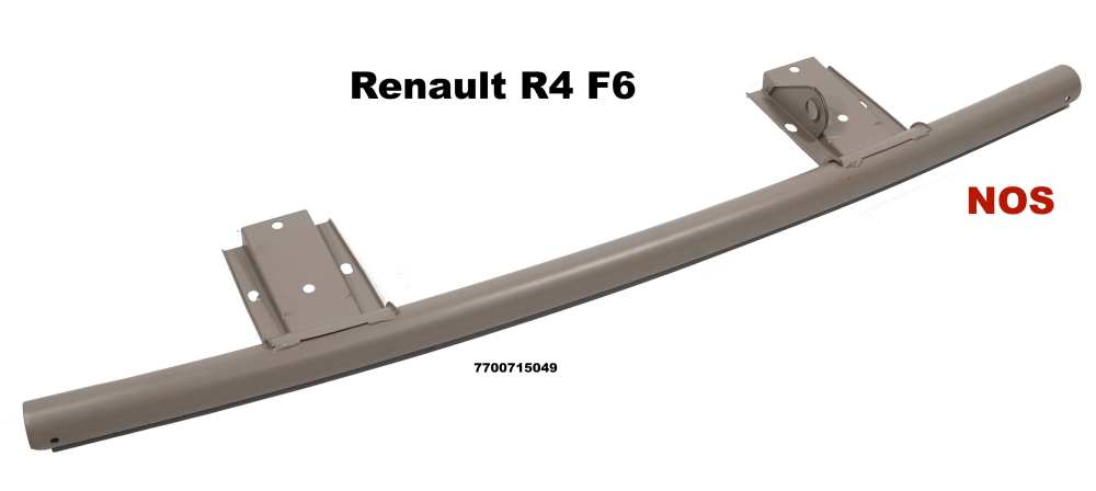 Renault - pare-chocs arrière, Renault 4LF6 fourgonnette, bouclier pièce d'origine provenant d'un s